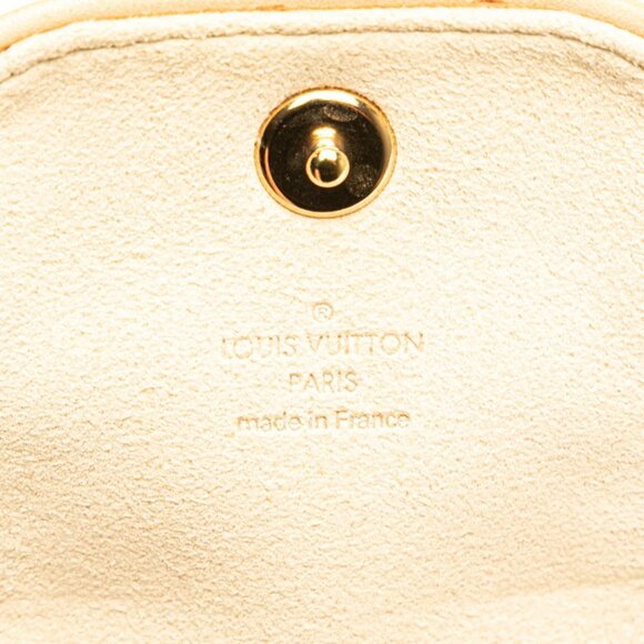 LOUIS VUITTON Brown Monogram Leather Pochette Shoulder Bag - Picture 8 of 9